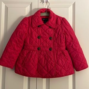 Ralph Lauren 6 Button Pink Peacoat